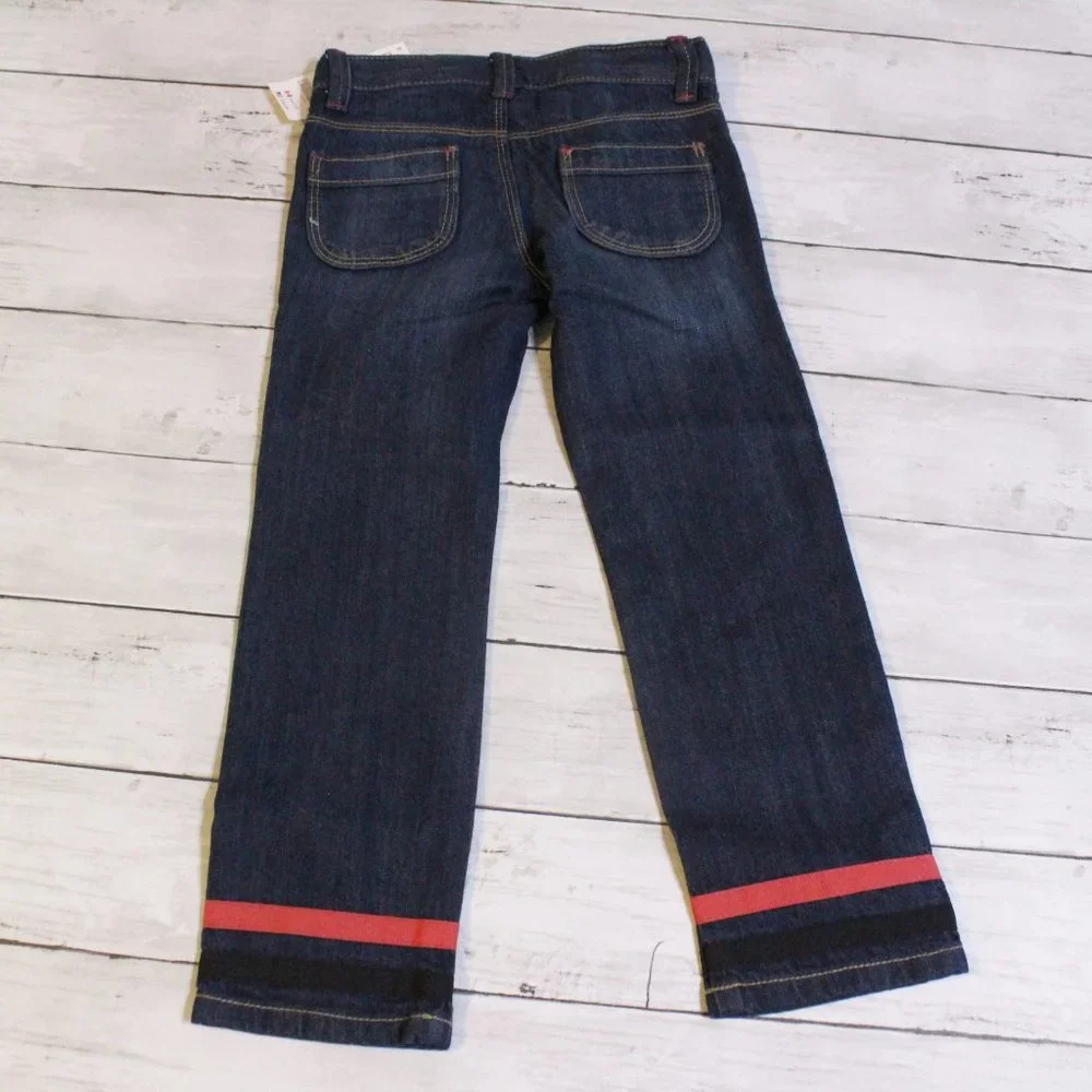 Gymboree Girl Jeans Top Size 4T 4 Slim Lot